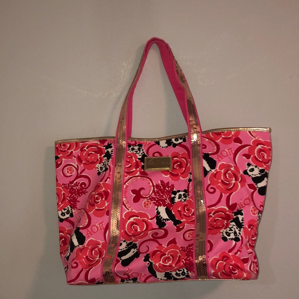 Lilly Pulitzer AOII bag